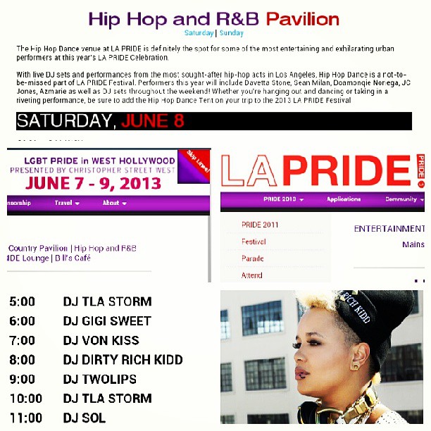 PRIDE! Saturday Hip-Hop Stage 8-9PM
